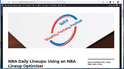 nbadailylineup